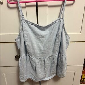 L.L. Bean Light Blue Camisole Top